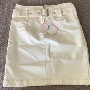 NWT White Free People skirt